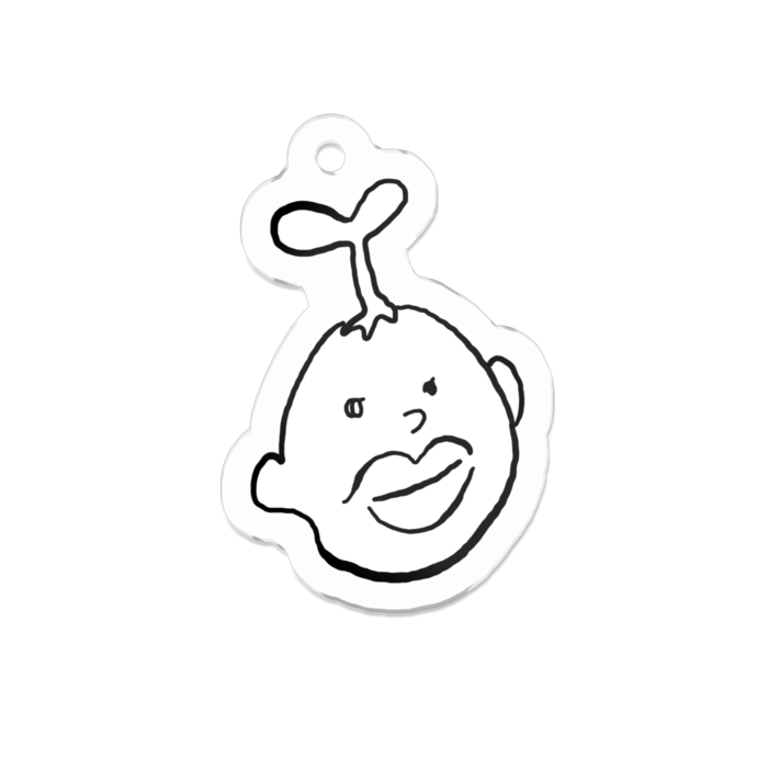 アクリルキーホルダー - 50 x 50 (mm)