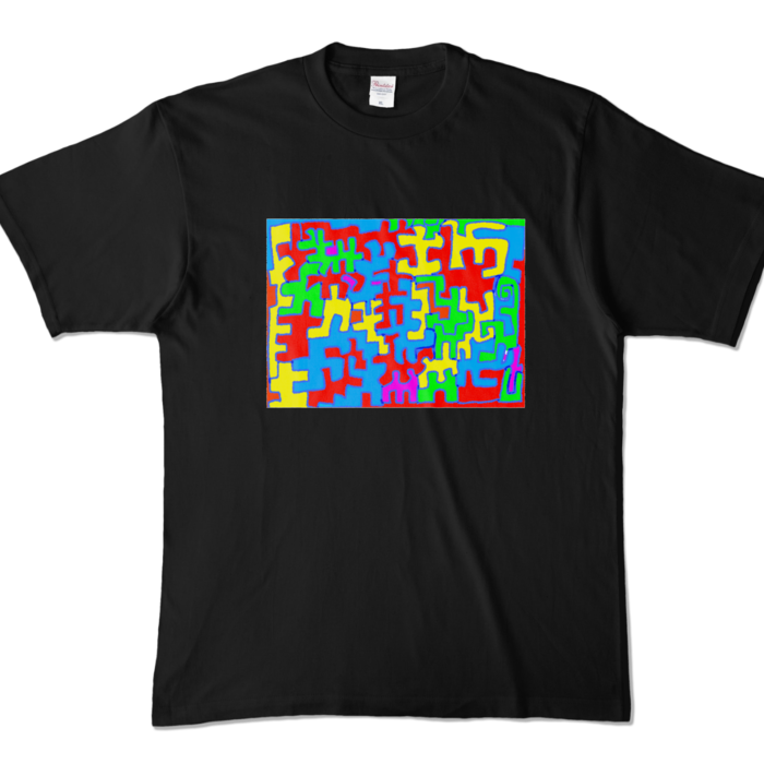 カラーTシャツ - XL - ブラック (濃色)