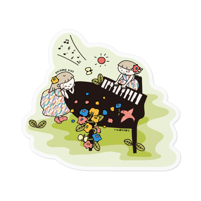 ステッカー - 100 x 100 (mm)