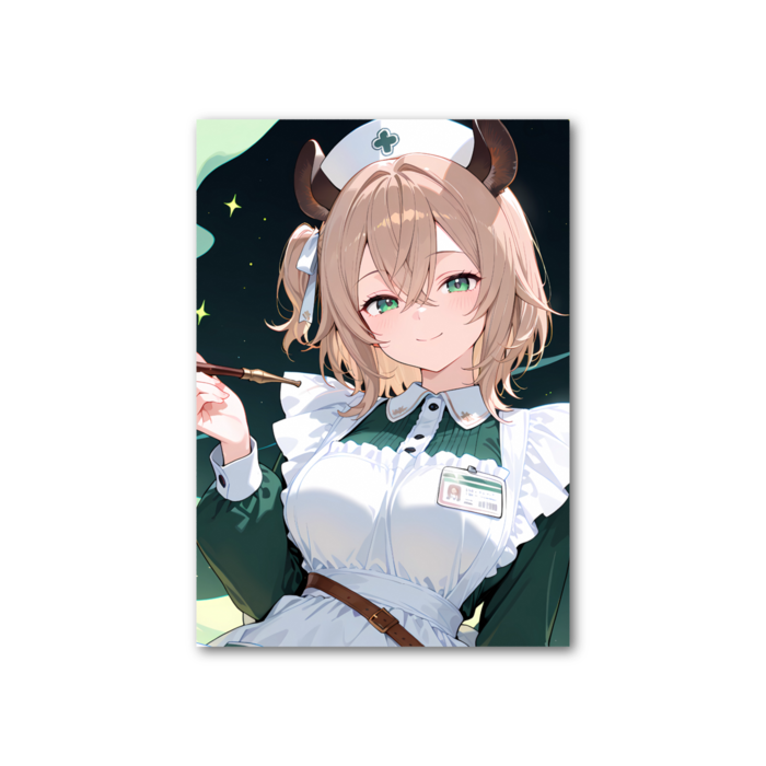 フォト風カード - 縦 - 片面