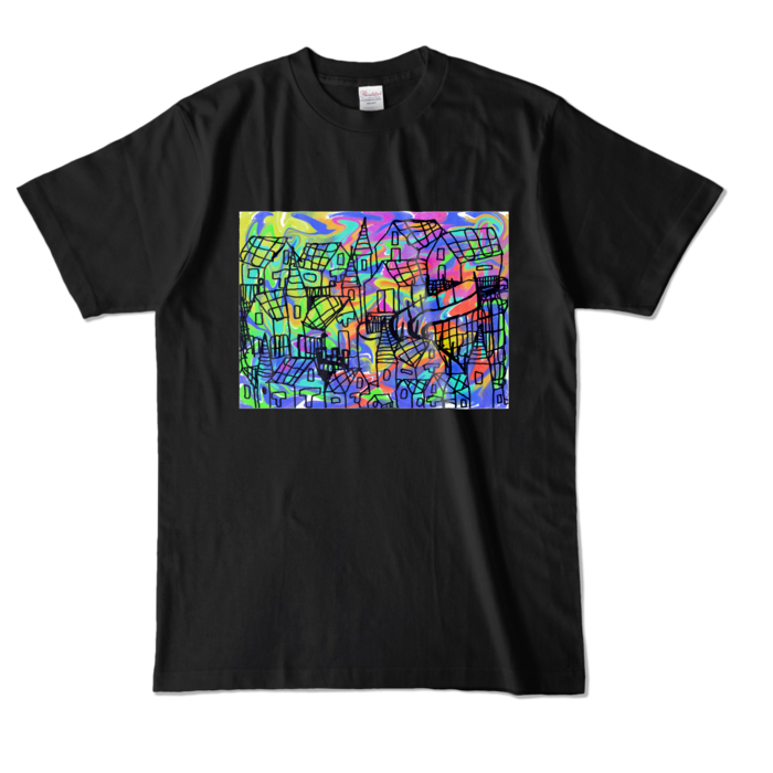 カラーTシャツ - L - ブラック (濃色)