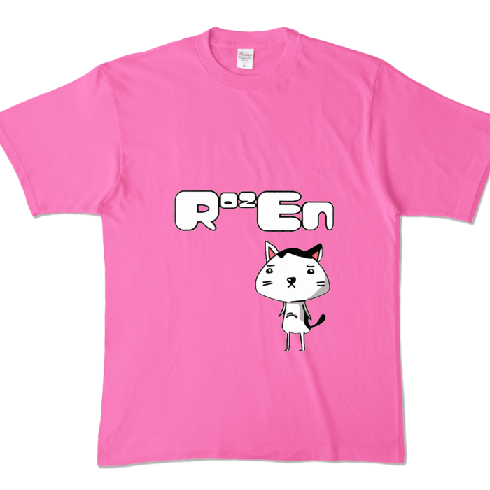 カラーTシャツ - XL - ピンク (濃桃)