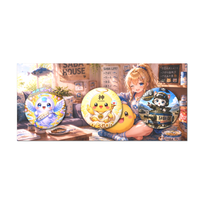 缶バッジセット - 3個セット