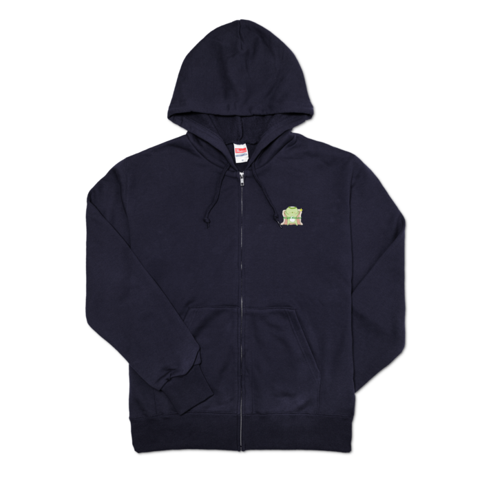 ジップパーカー - M - 左胸(4)