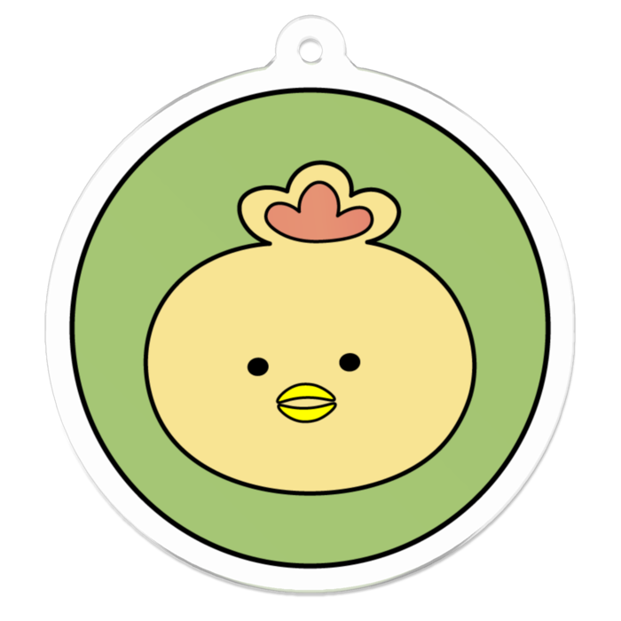 アクリルキーホルダー - 50 x 50 (mm)(1)
