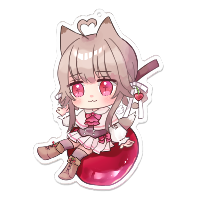 アクリルキーホルダー - 100 x 100 (mm)