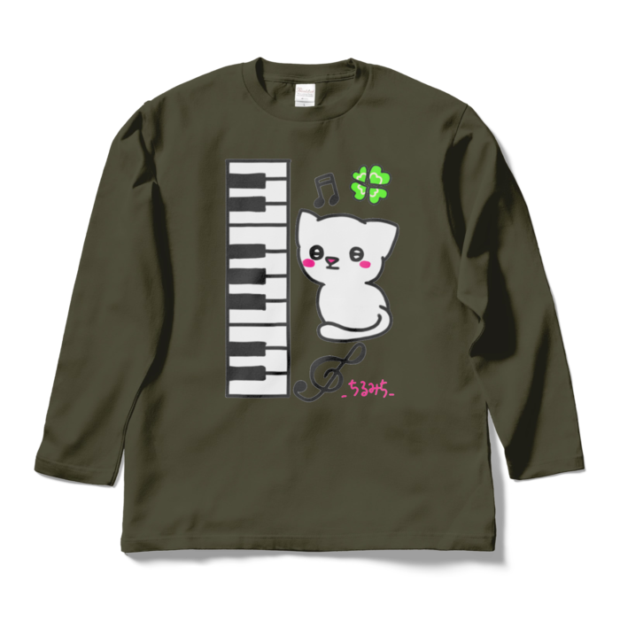 ロングスリーブTシャツ - L - アーミーグリーン