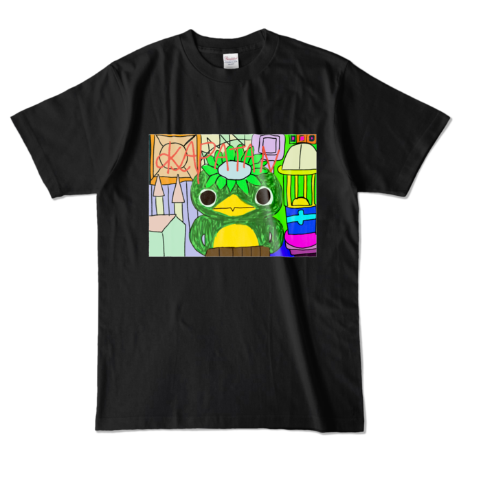 カラーTシャツ - L - ブラック (濃色)