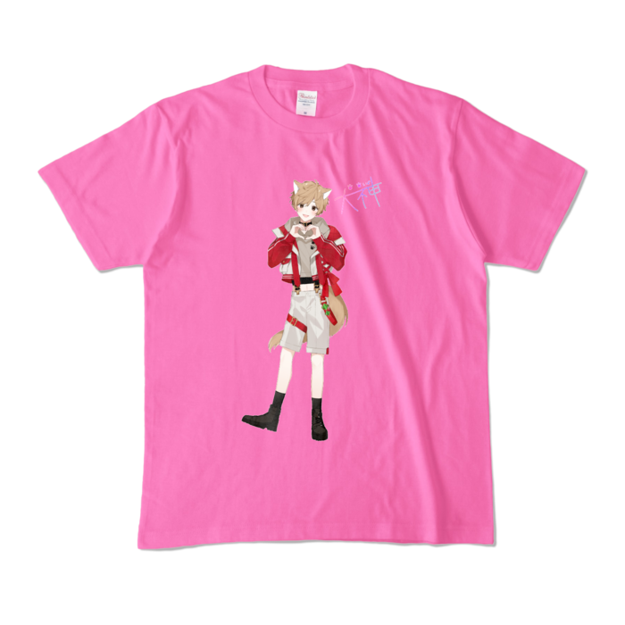 カラーTシャツ - M - ピンク (濃色)