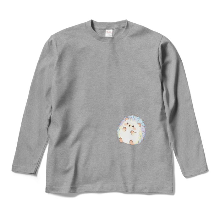 ロングスリーブTシャツ - M - 杢グレー