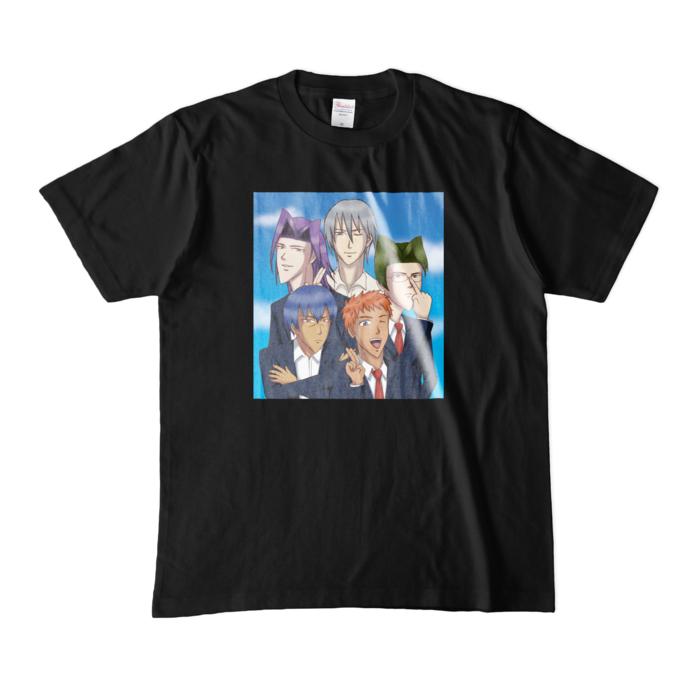 カラーTシャツ(濃色) - M - ブラック