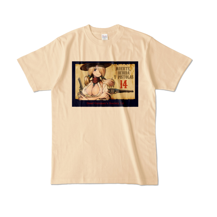 カラーTシャツ - L - ナチュラル (淡色)