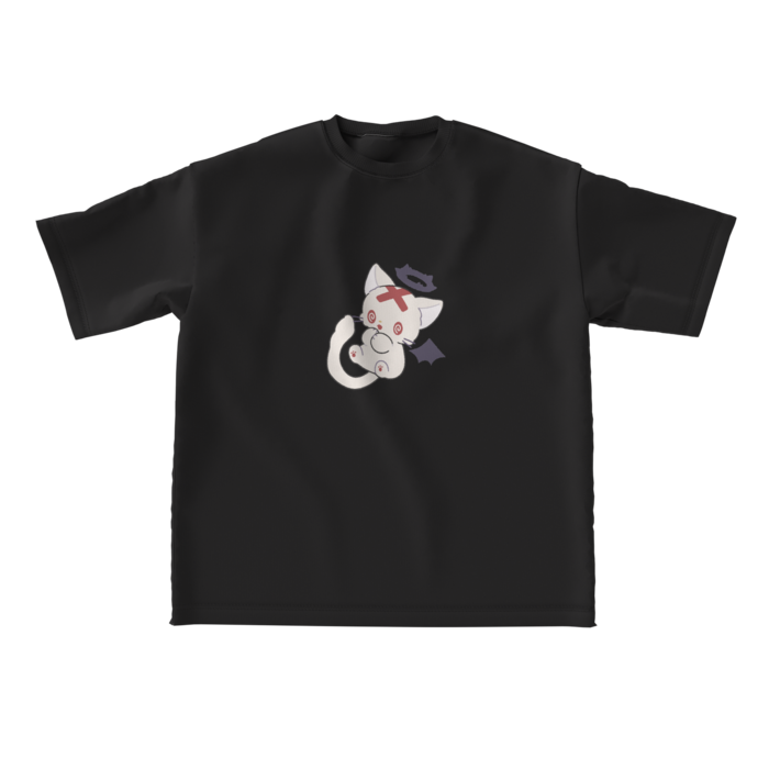ビッグシルエットTシャツ - L - 黒