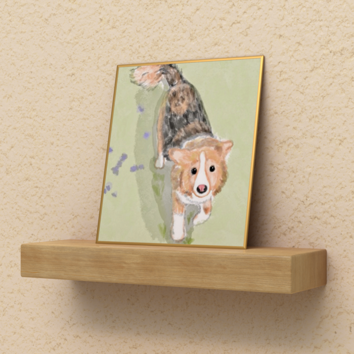 色紙 - ミニ（H135 × W120mm）