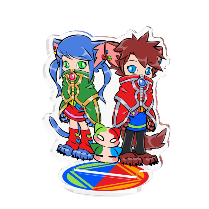 アクリルフィギュア - 70x70mm