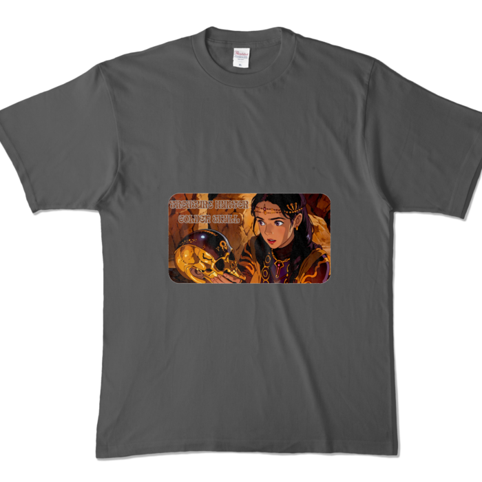 カラーTシャツ - XL - チャコール (濃色)