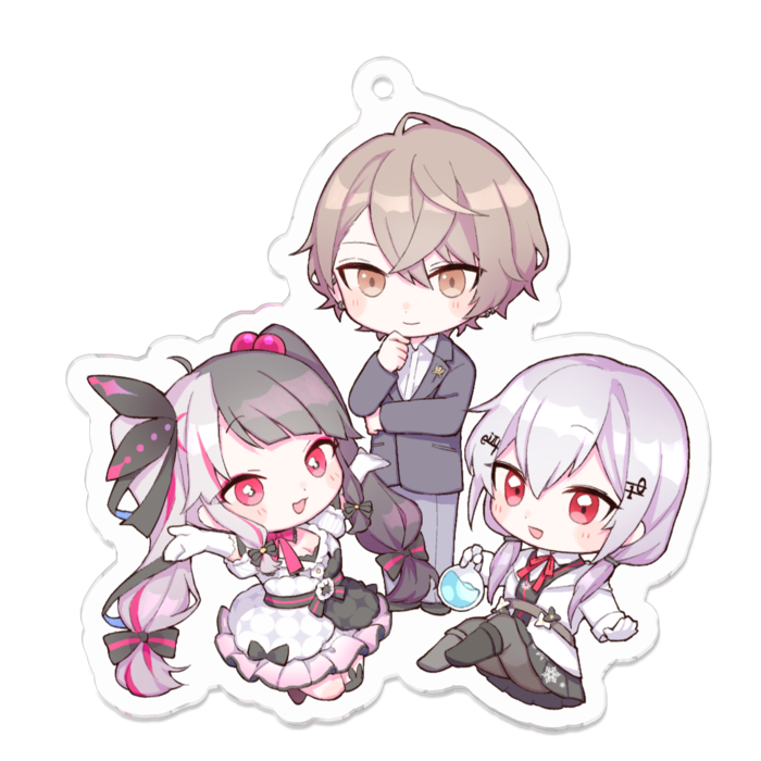 アクリルキーホルダー - 70 x 70 (mm)