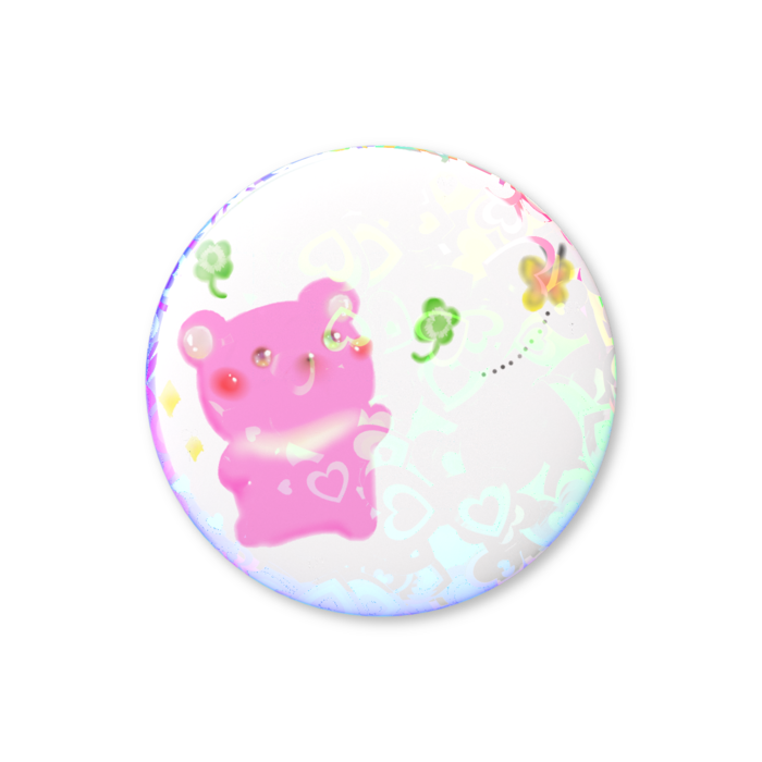 ホログラム缶バッジ - 25mm