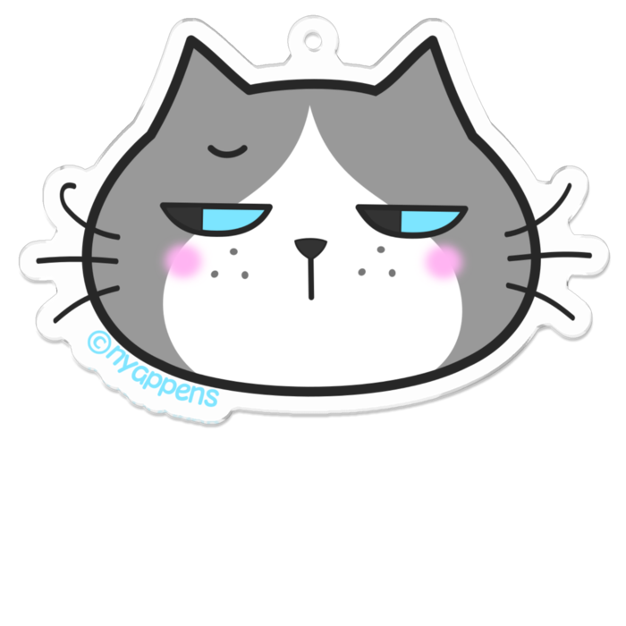 アクリルキーホルダー - 70 x 70 (mm)