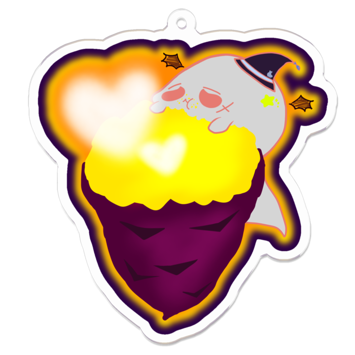 アクリルキーホルダー - 70 x 70 (mm)