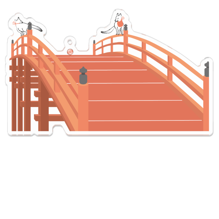 アクリルキーホルダー - 100 x 100 (mm)