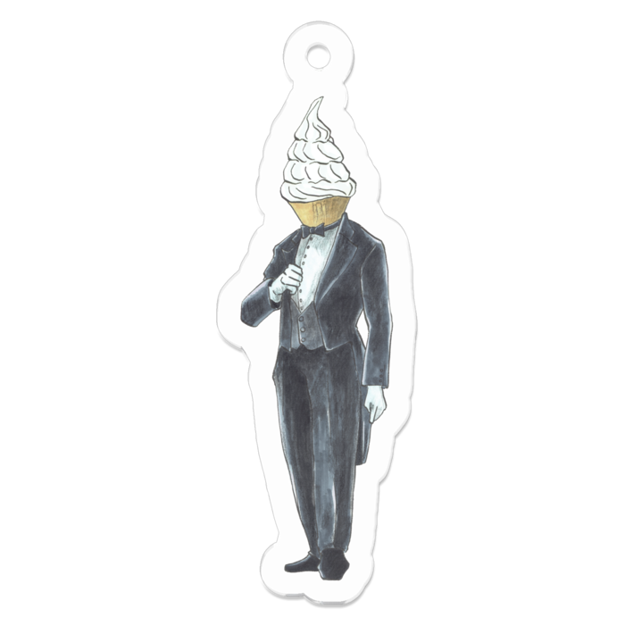 アクリルキーホルダー - 50 x 50 (mm)