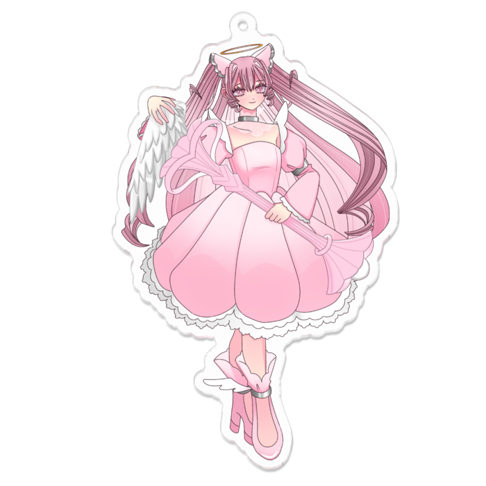 アクリルキーホルダー - 100 x 100 (mm)