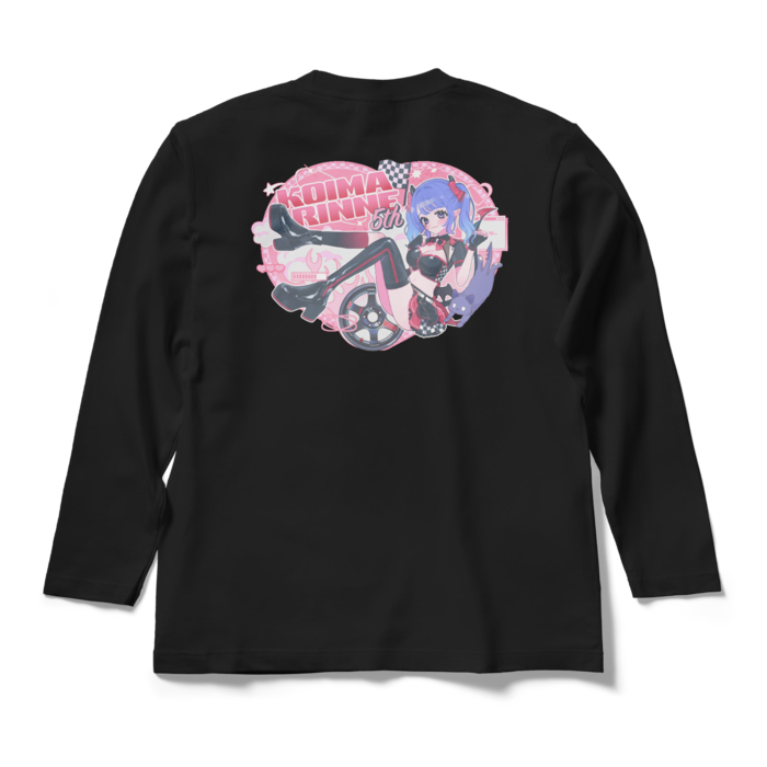 ロングスリーブTシャツ - M - ブラック