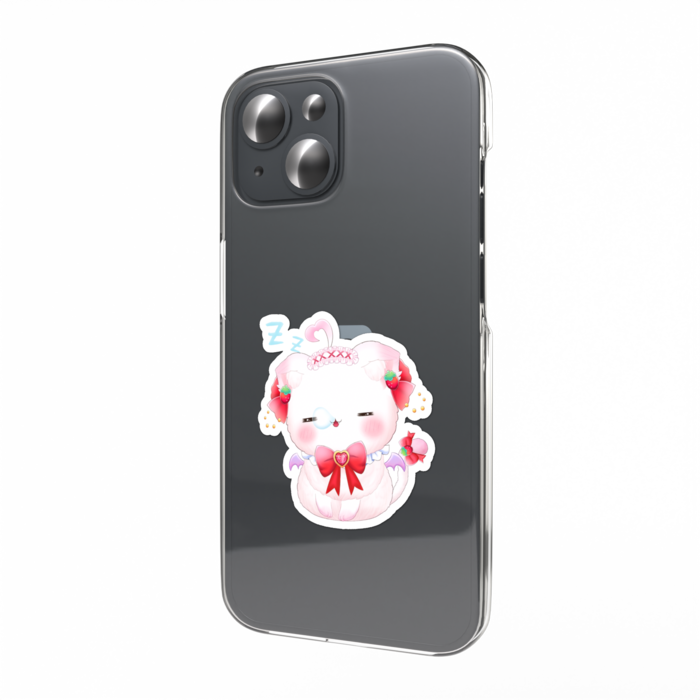 スマホステッカー すやすやねこ