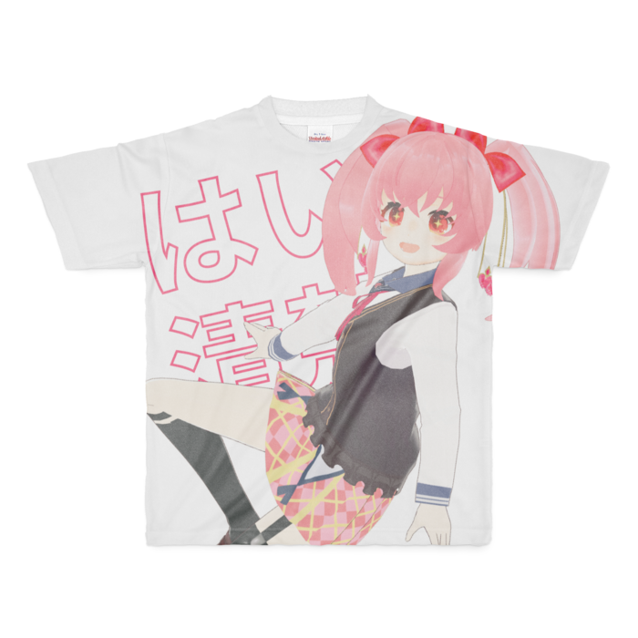 フルグラフィックTシャツ - M - 正面印刷のみ