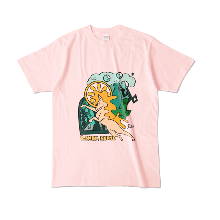 カラーTシャツ - L - ライトピンク (淡色)