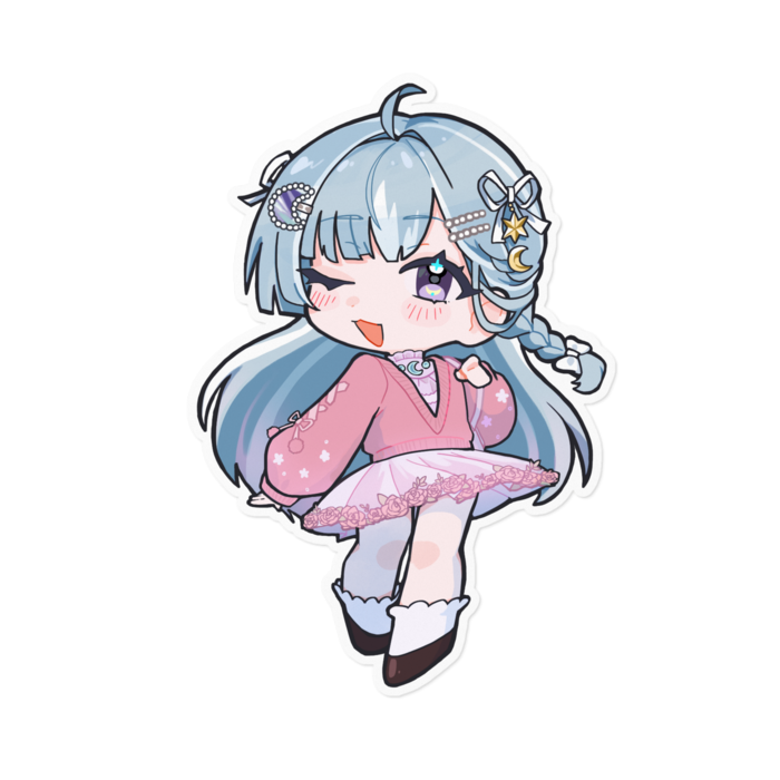 ステッカー - 160 x 160 (mm)(ホワイト)