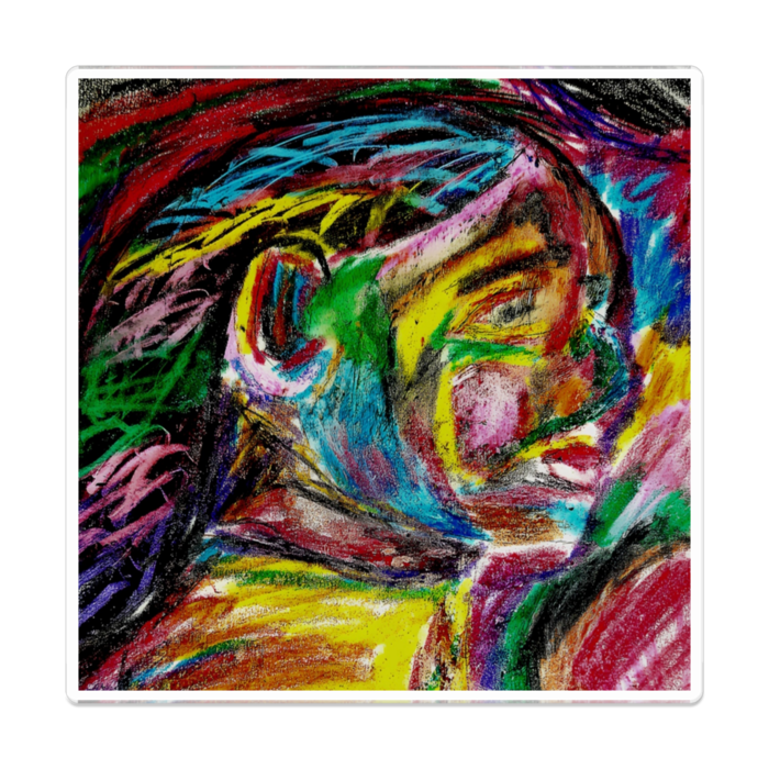 アクリルバッジ - 100 x 100 (mm)