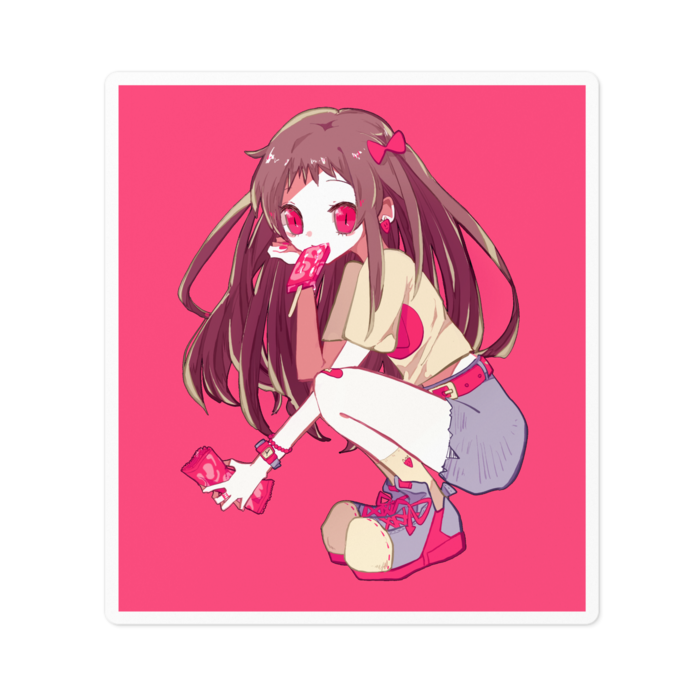 ステッカー - 100 x 100 (mm)