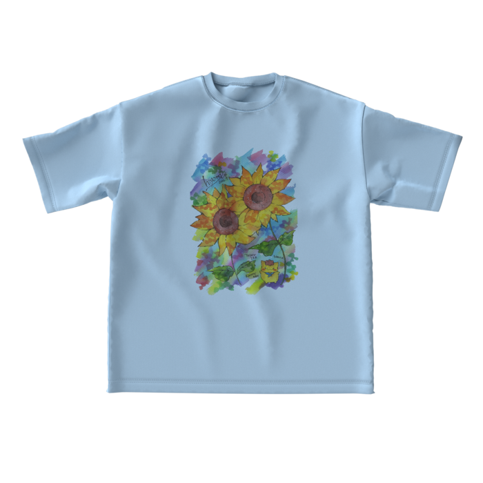 ビッグシルエットTシャツ - L - 正面(1)