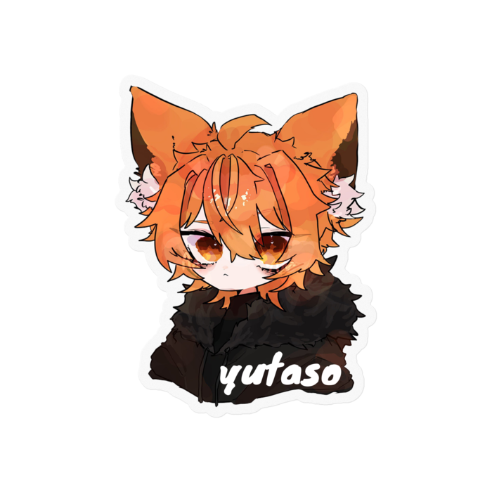 ゆ〜たそメインステッカー