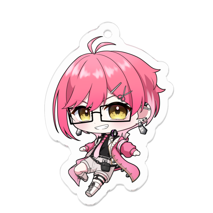 アクリルキーホルダー - 50 x 50 (mm)