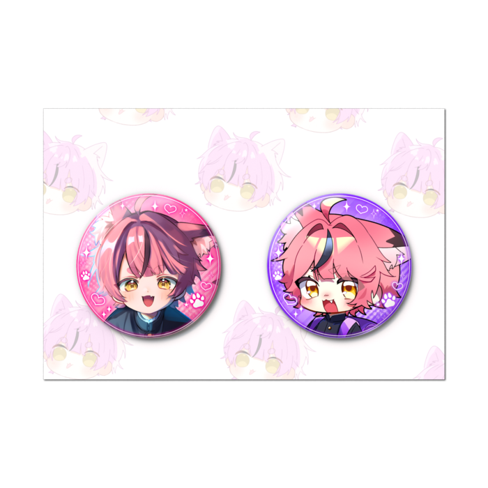 缶バッジセット - 2個セット