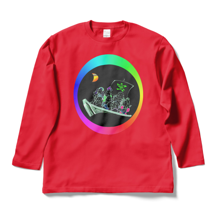 ロングスリーブTシャツ - L - レッド