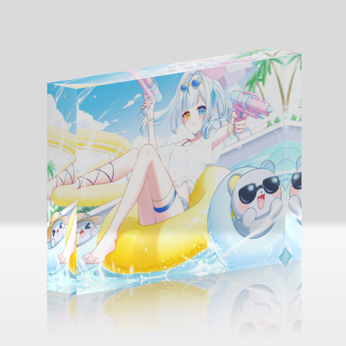 アクリルブロック - 148x100mm