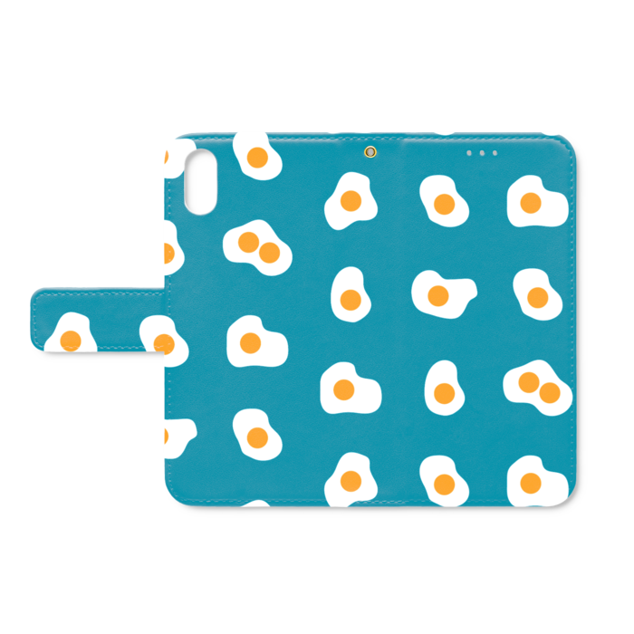 手帳型iPhoneケース - iPhone XS / X - ストラップ穴 あり