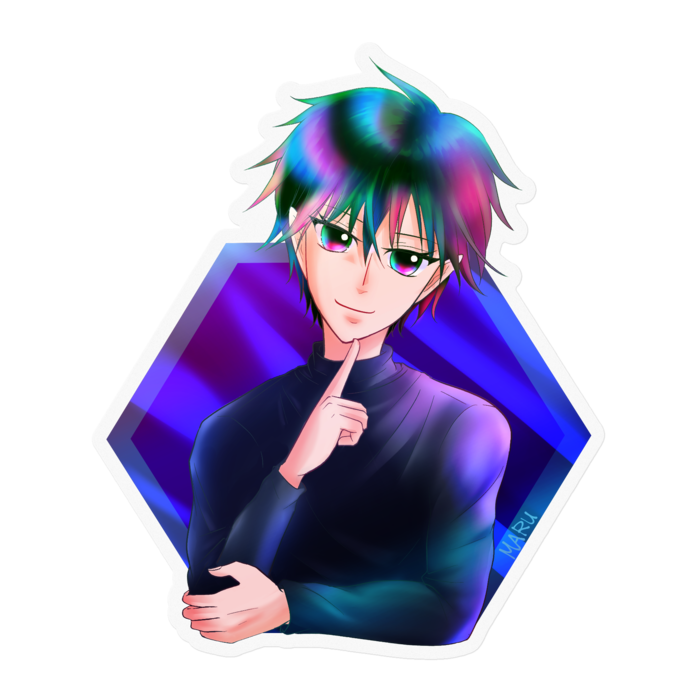 ステッカー クリア- 100 x 100 (mm)(1)