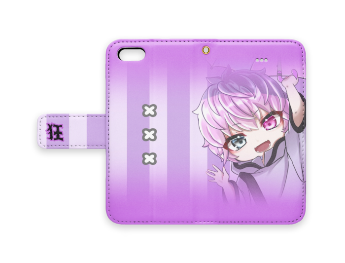 手帳型iPhoneケース - iPhone 5 / 5s / SE - ストラップ穴 あり