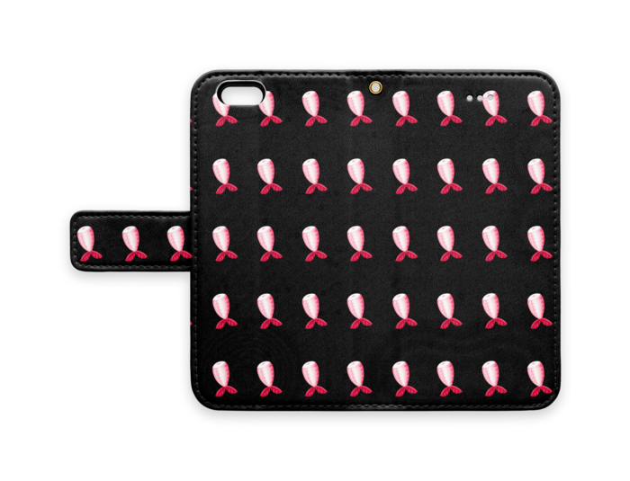 手帳型iPhoneケース - iPhone 6 / 6s - ストラップ穴 あり