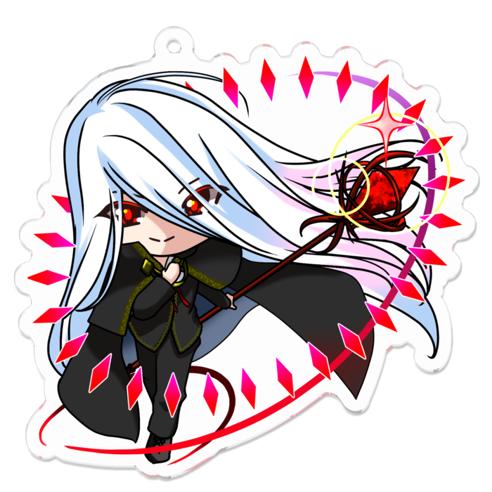 アクリルキーホルダー - 70 x 70 (mm)