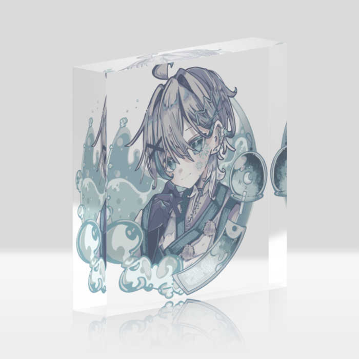アクリルブロック - 100x100mm