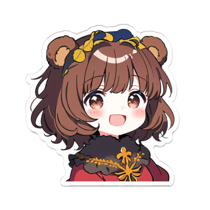 アクリルバッジ - 70 x 70 (mm)