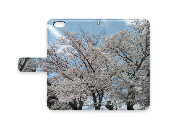 手帳型iPhoneケース - iPhone 6 Plus / 6s Plus - ストラップ穴 あり