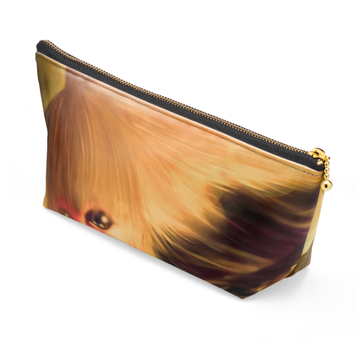 ポーチ - 長さ21.5cm / 高さ10cm - ブラック