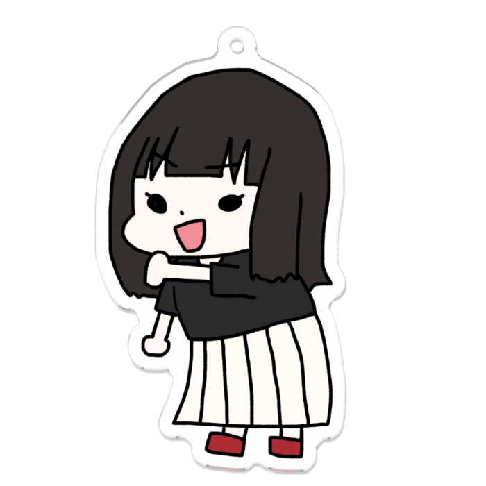 アクリルキーホルダー - 70 x 70 (mm)